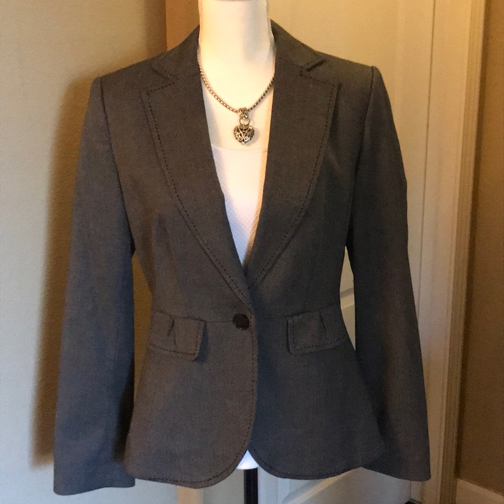 White House Black Market Lined Blazer-Size 8